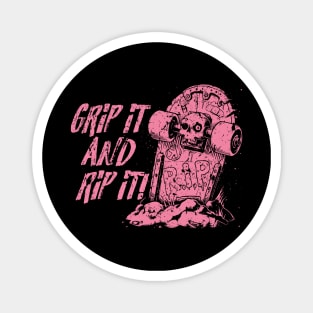 Grip it and Rip it! - pink Magnet